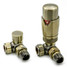 RE-VLV-MDLZC - Reina Modal Modern Thermostatic Corner Radiator Valve - Bronze RE-VLV-MDLZC - Reina Modal Modern Thermostatic Corner Radiator Valve - Bronze